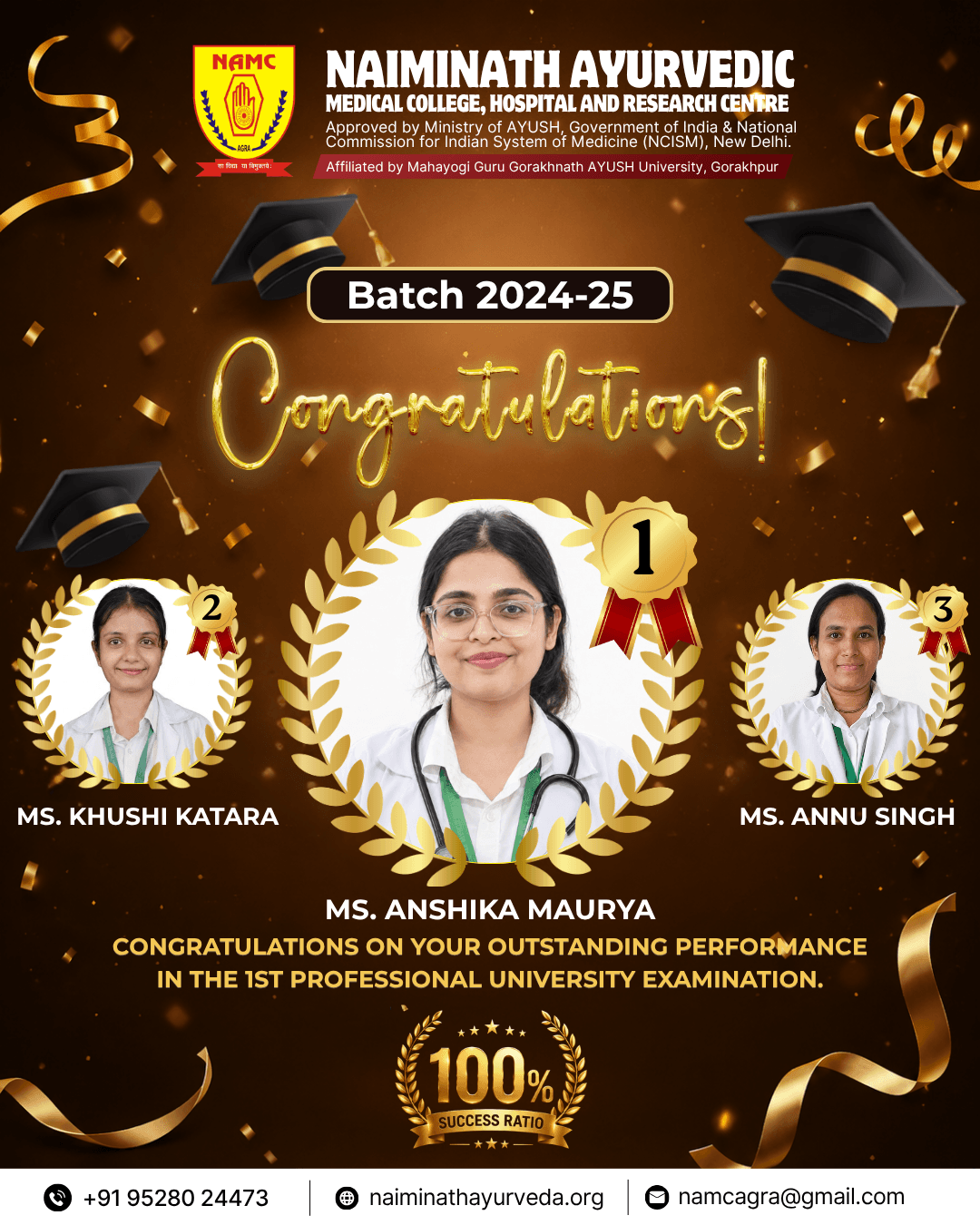 Academic Recognition Moment